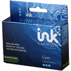 Remanufactured Premium Epson C13T03224010 (T0322) Cyan Ink Cartridge 15ml