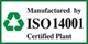 ISO 14001 Certified Plant