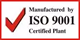 ISO 9001 Certified Plant